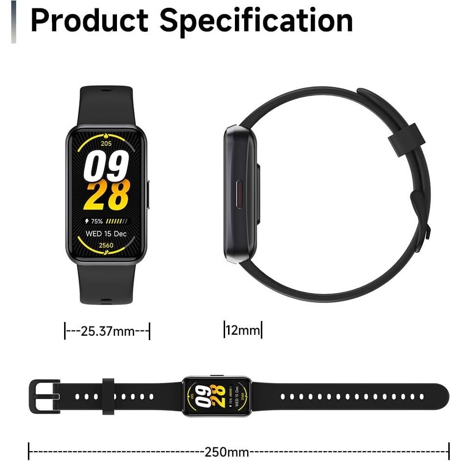 Rastreador de Fitness USMECBL con Monitoreo de Salud 24/7