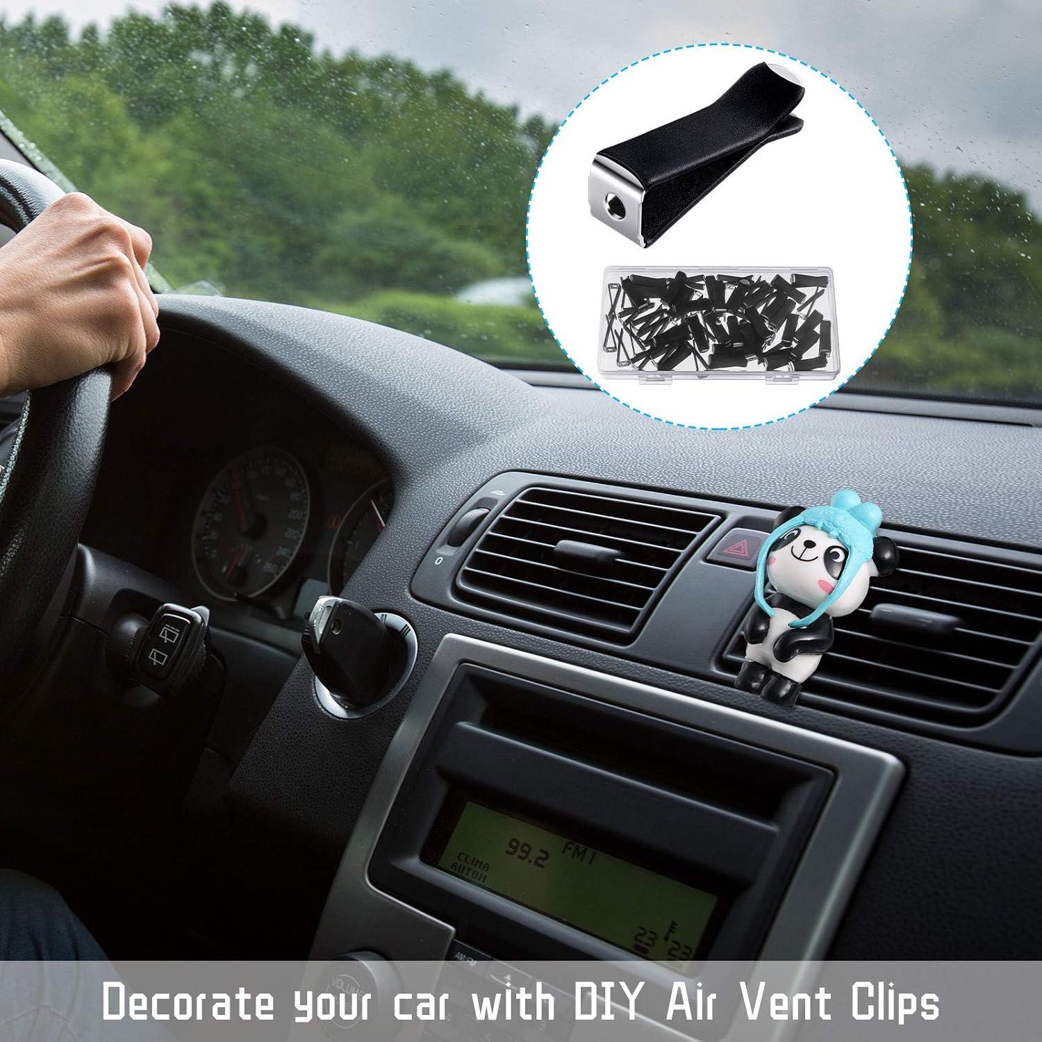 Clips de Ventilación para Autos Frienda 100 Pcs con Almacenaje