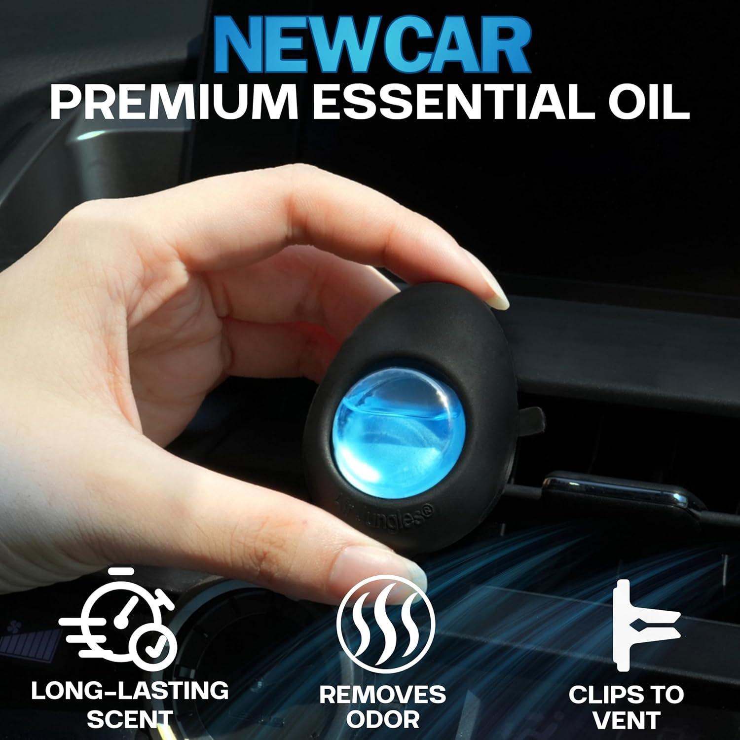 Ambientador de Aire para Auto Air Jungles Clip Ventilación 3 Pzs