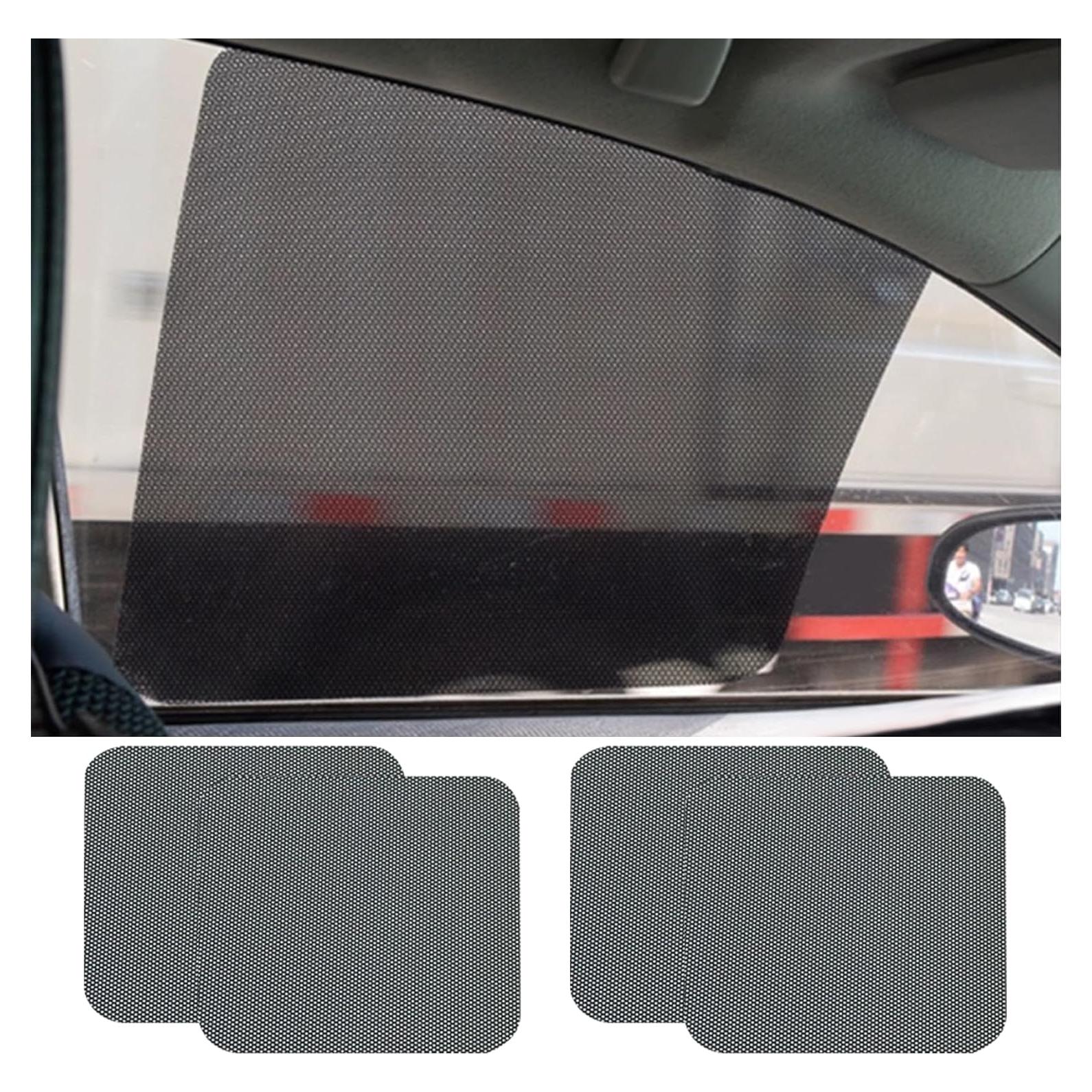 4 Protectores Solares para Ventana Lateral de Coche PACLVIO