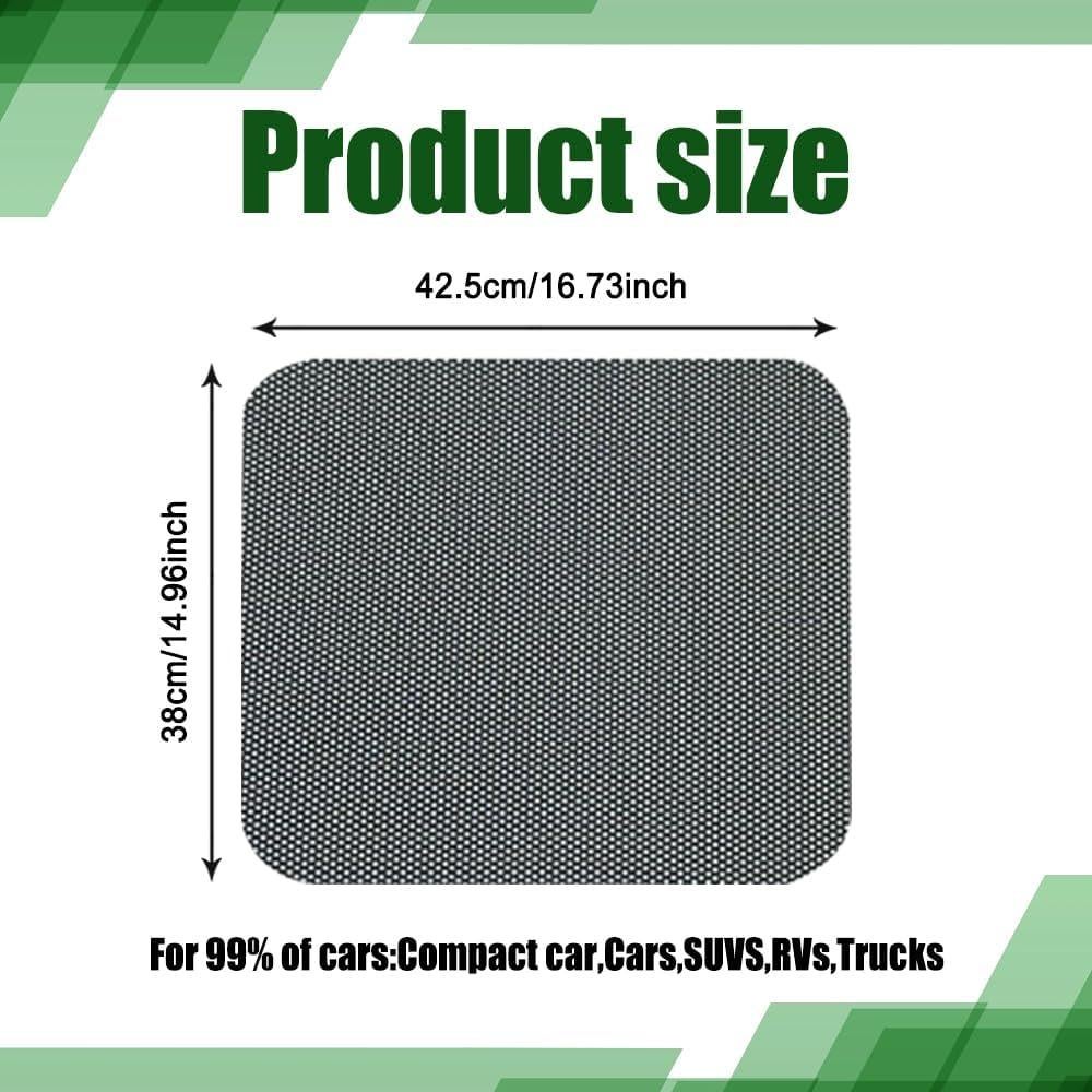 4 Protectores Solares para Ventana Lateral de Coche PACLVIO