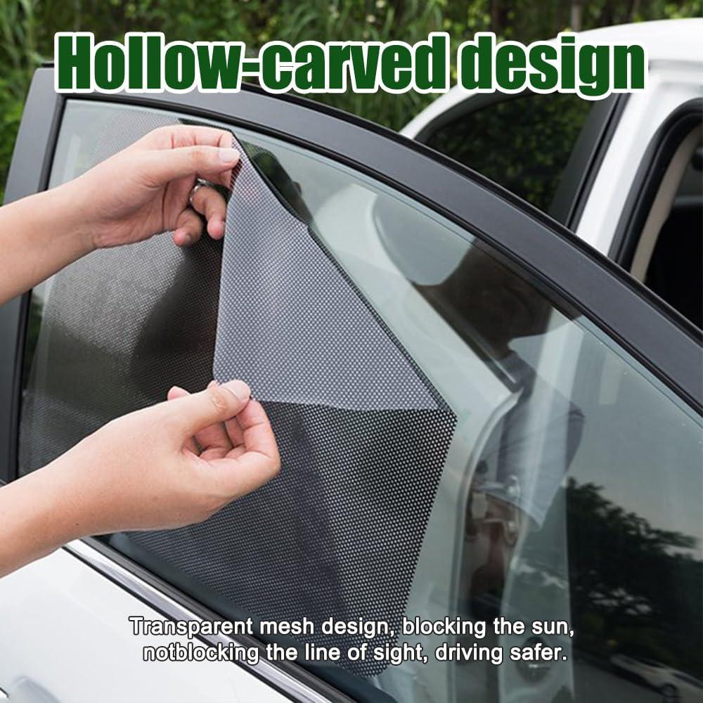 4 Protectores Solares para Ventana Lateral de Coche PACLVIO