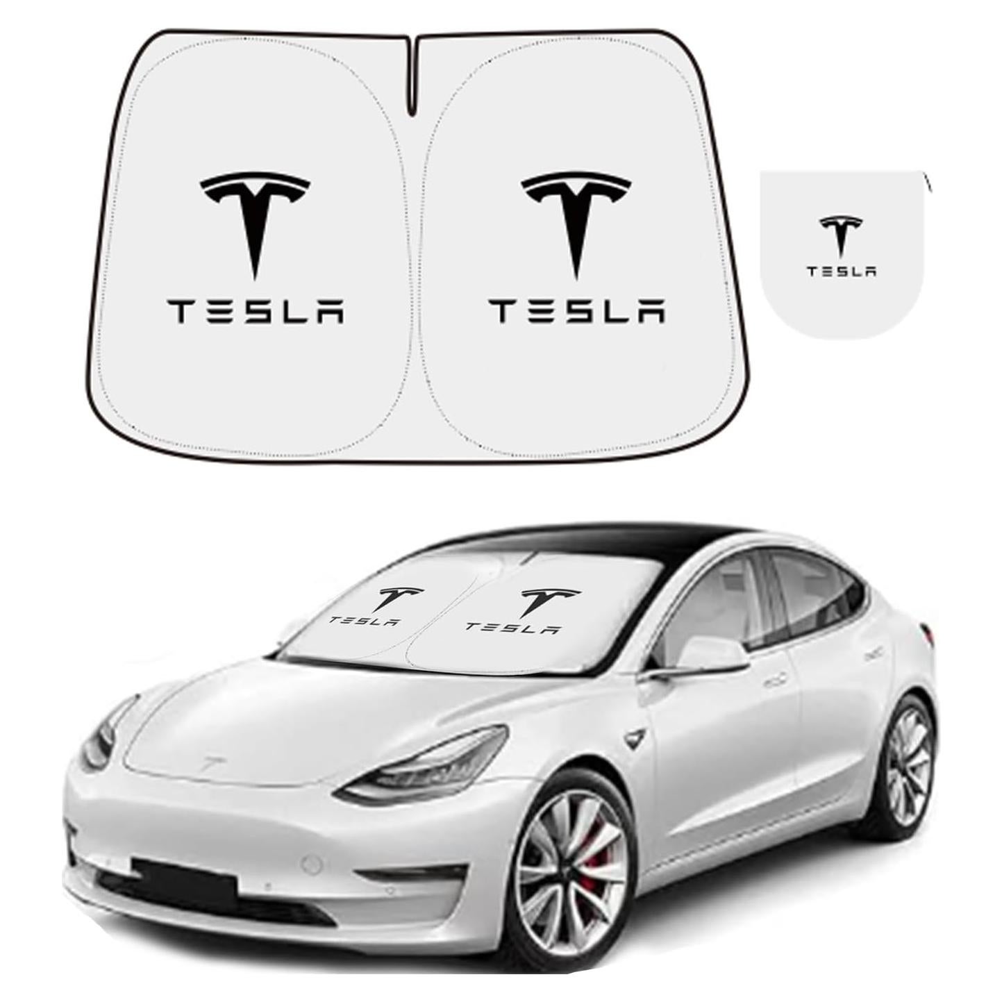 Protector Solar 300T YOYGAG para Tesla Model Y y 3 Negro