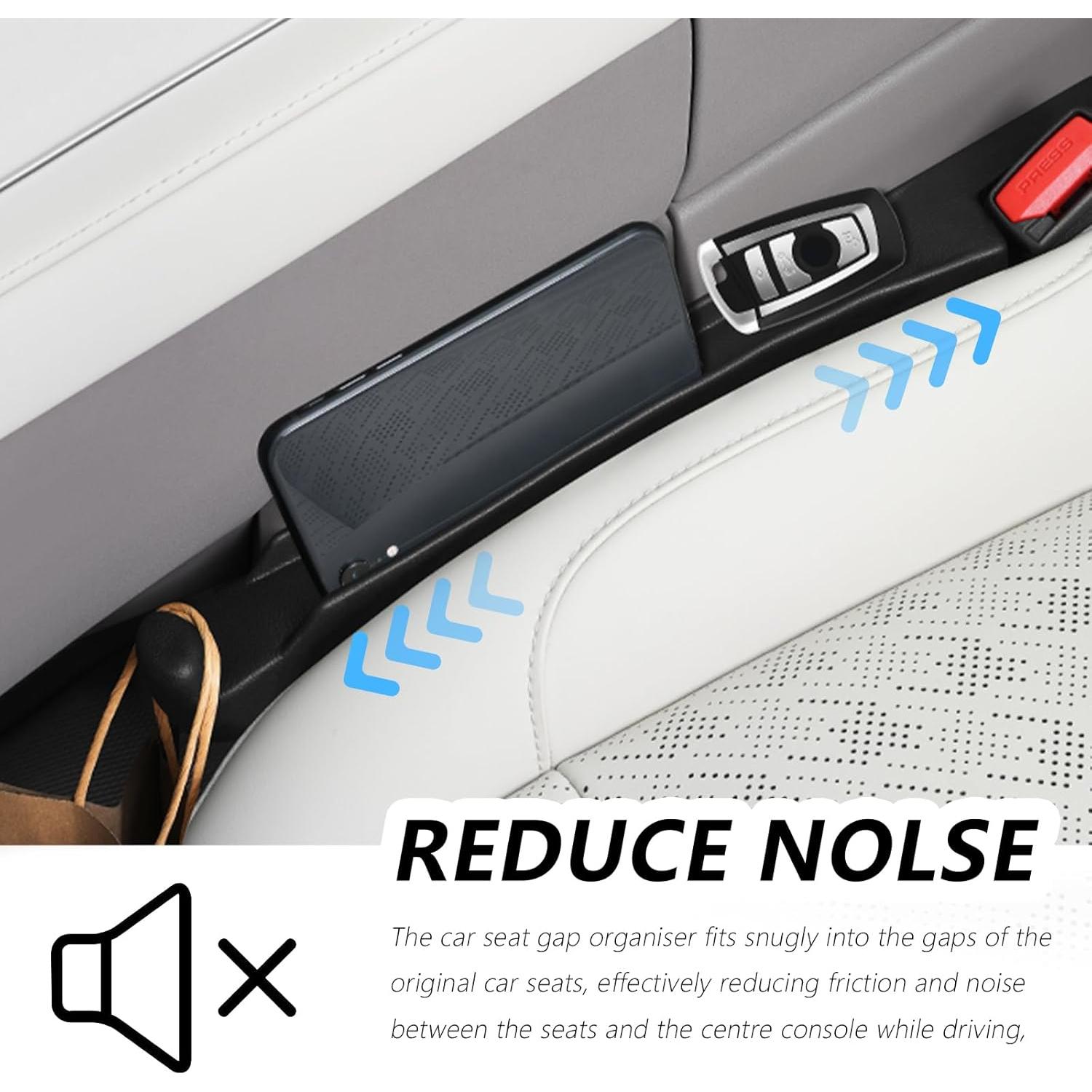 Relleno Organizador Espacio Asientos Coche VKQTS 39.5x5.5cm 2PCS