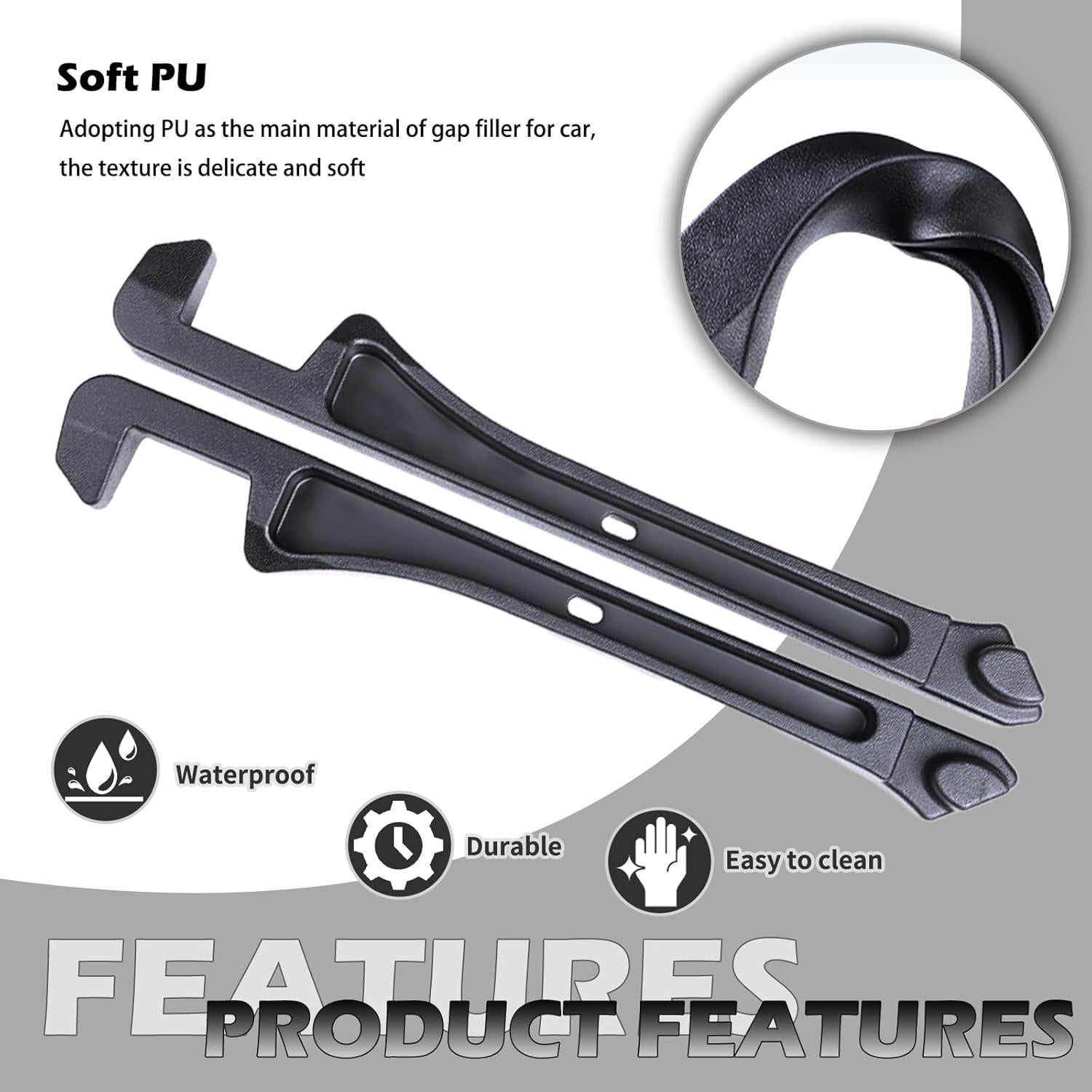 Organizador de Relleno Espacio Asientos Coche VKQTS 42x5.5cm