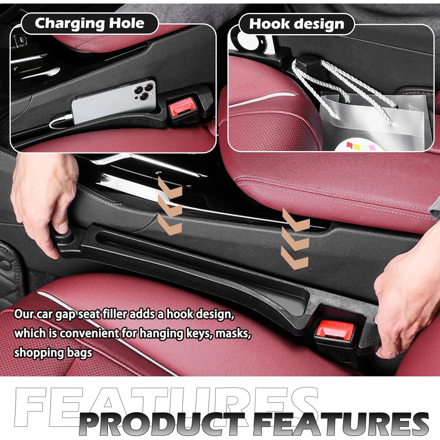 Organizador de Relleno Espacio Asientos Coche VKQTS 42x5.5cm