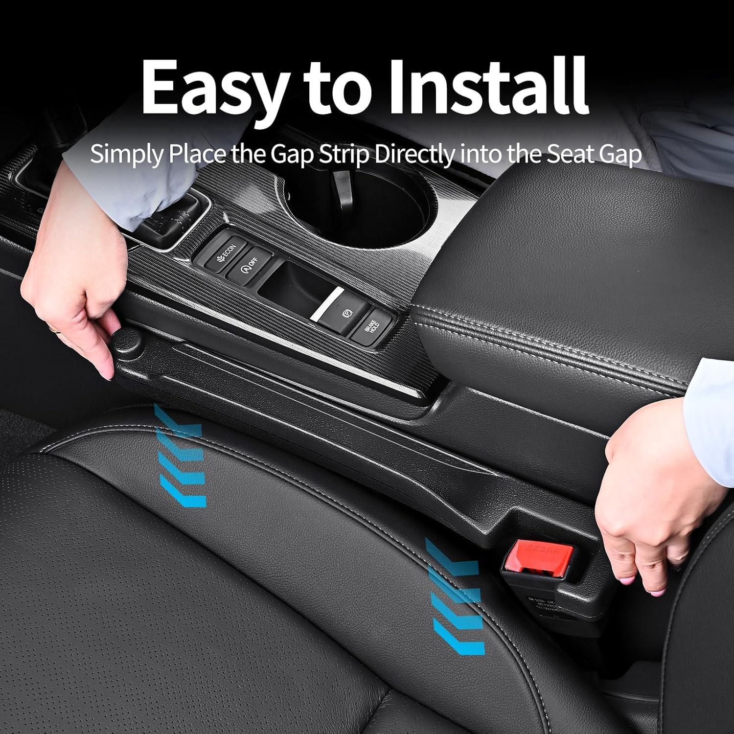 Relleno Espacio entre Asientos Auto Edotim con Gancho Negro