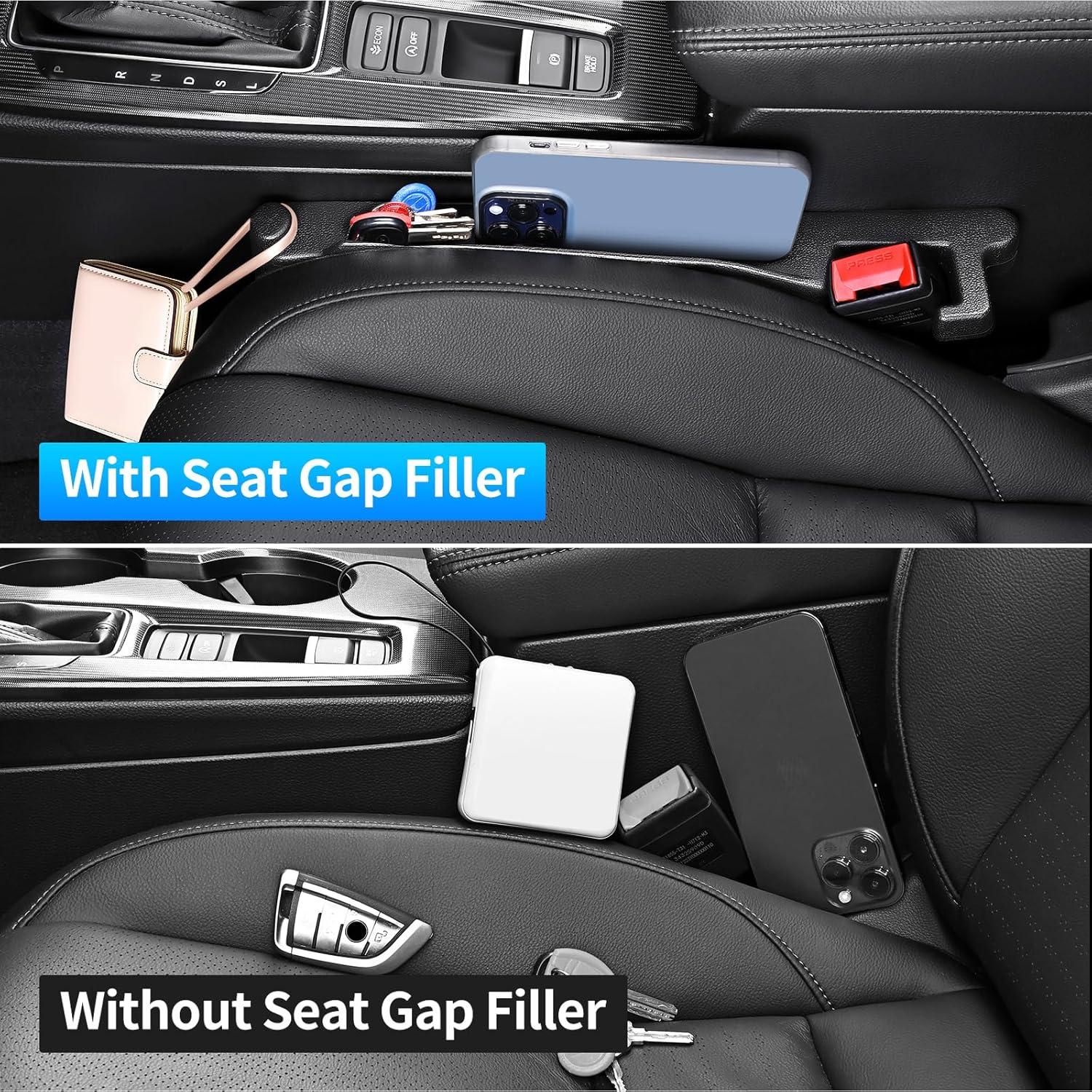 Relleno Espacio entre Asientos Auto Edotim con Gancho Negro