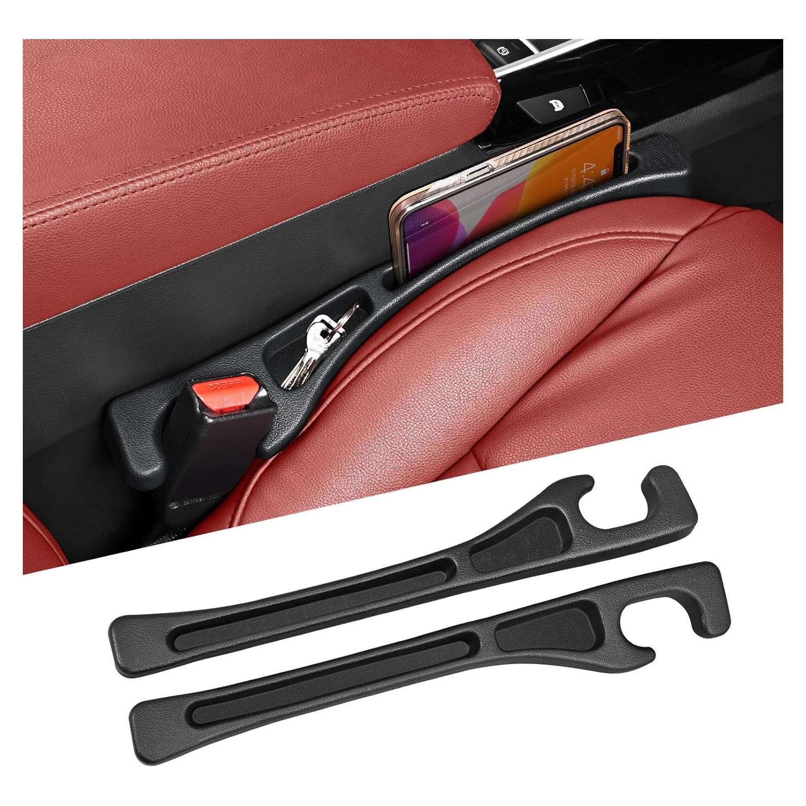 Relleno Espacio Asientos Coche Edotim 2PCS Negro Organizador