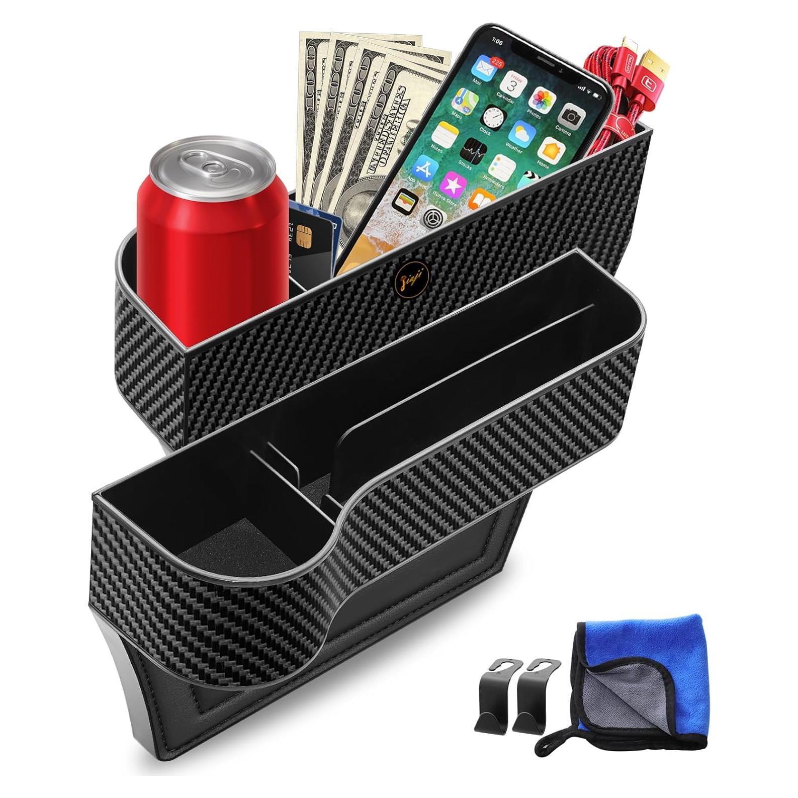 Organizador de Relleno de Espacio entre Asientos LEYACS Negro