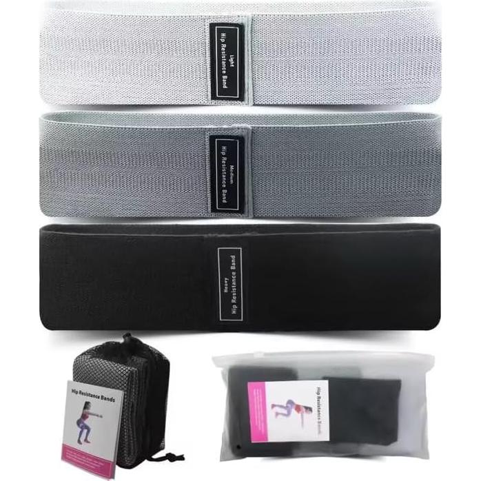 Juego de Bandas de Resistencia Zenlark - 3 Niveles Antideslizantes