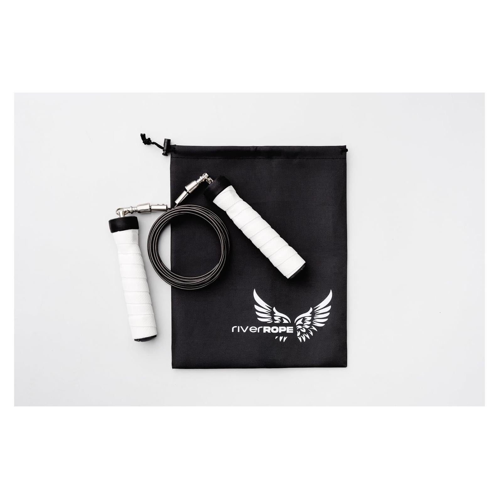Cuerda de Saltar RIVERROPE Ajustable con Mangos Ergonómicos