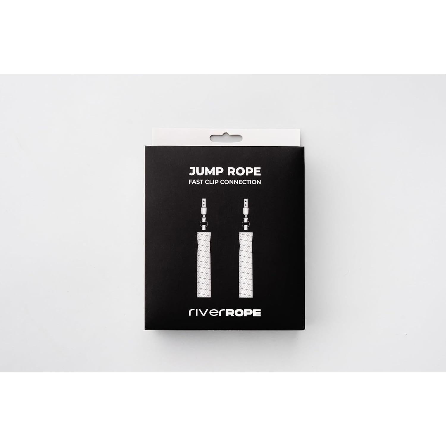 Cuerda de Saltar RIVERROPE Ajustable con Mangos Ergonómicos