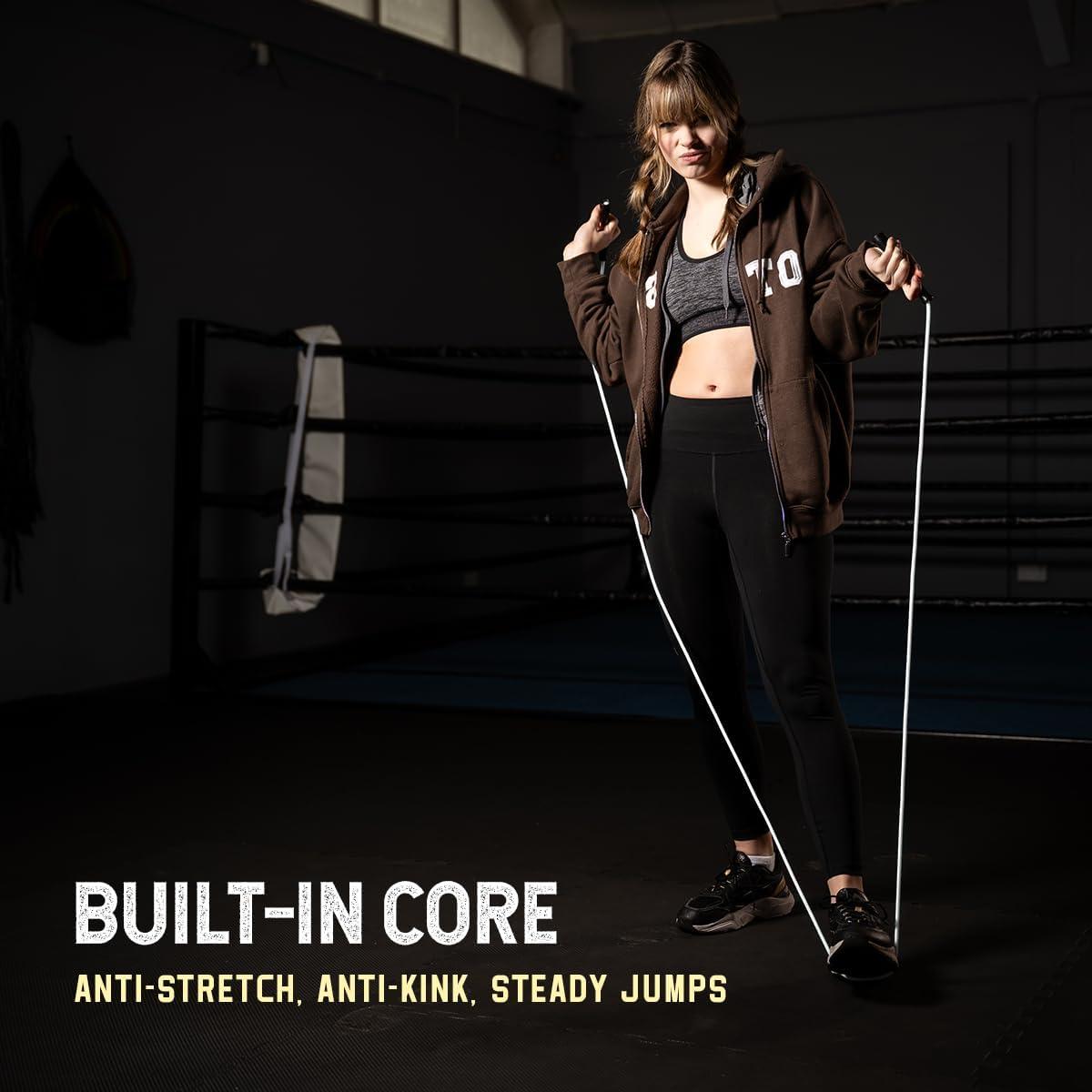 Cuerda de Salto Ajustable Hererope 3.2m PVC para Fitness