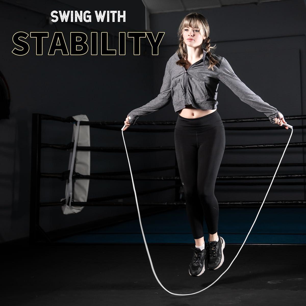 Cuerda de Salto Ajustable Hererope 3.2m PVC para Fitness