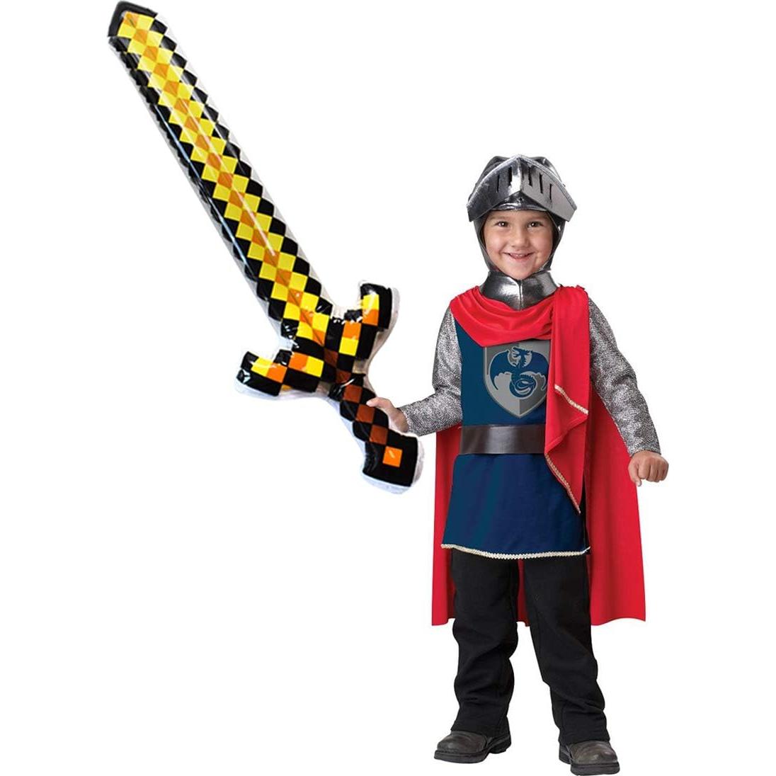 Set de 6 Espadas y Hachas Inflables ShaqMars para Niños