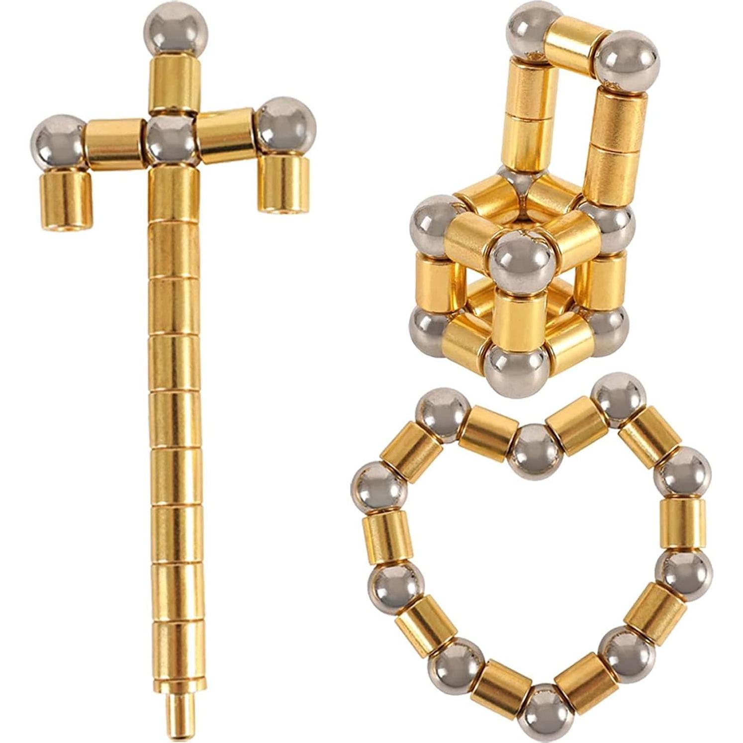 Bolígrafo Antiestrés Magnético Wercow Rojo Juguete Multifuncional