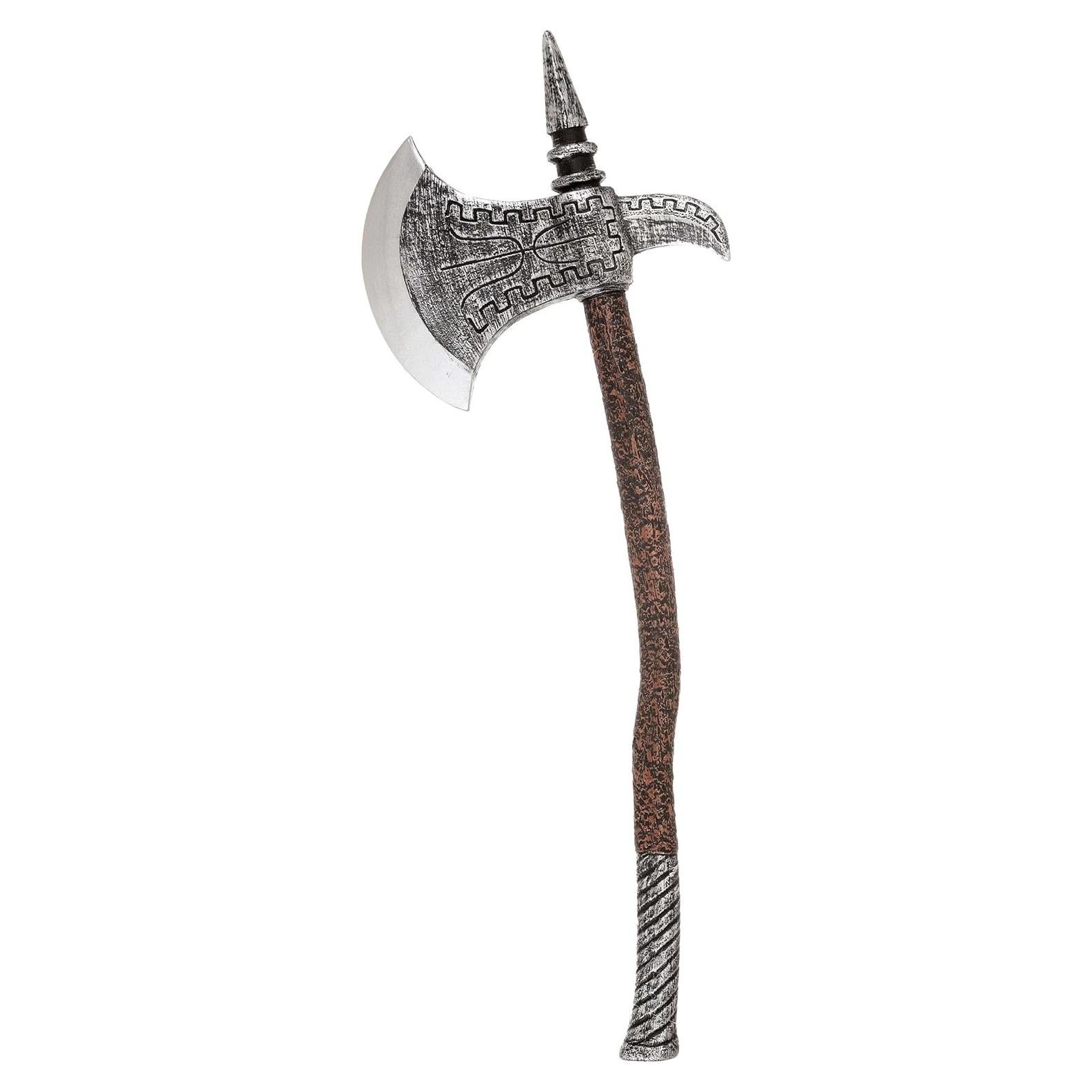 Hacha de Lanza Vikingo Deluxe FUN - 66 cm de Plástico Moldeado
