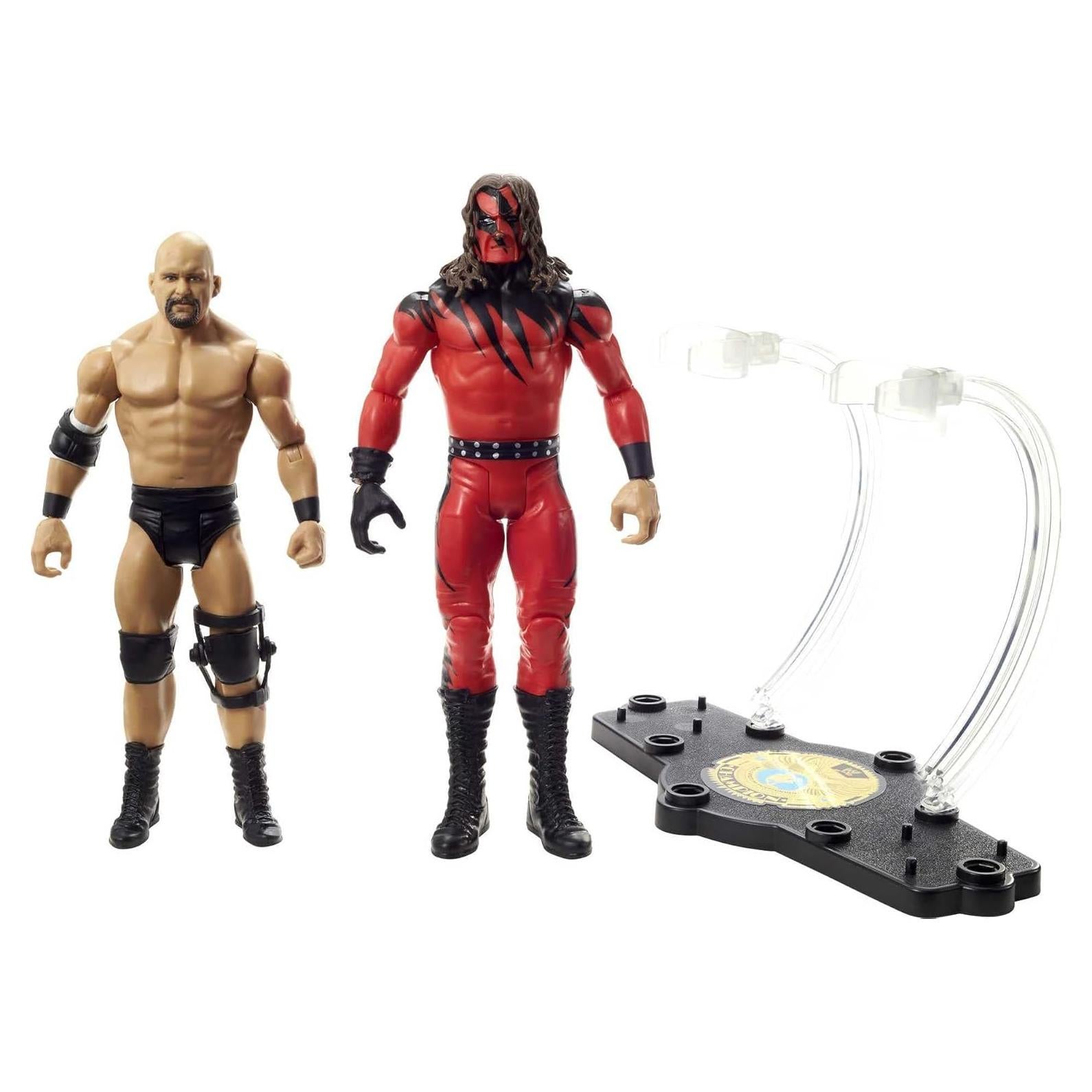 Figuras de Acción WWE Mattel 2-Pack Stone Cold vs Kane 15.24 cm