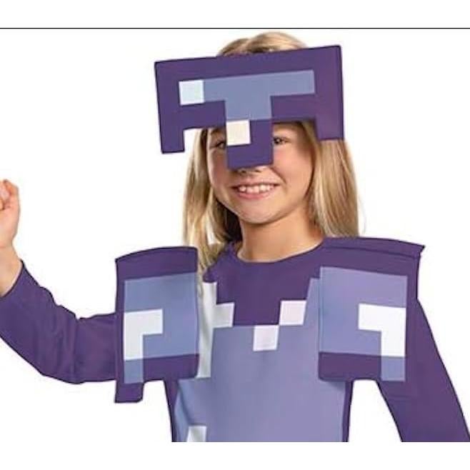 Disfraz de Armadura de Diamante Encantada Minecraft Disguise - Niños T. Grande