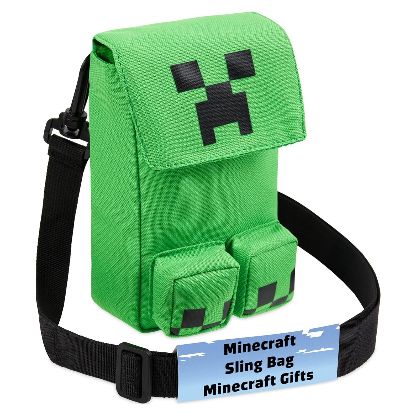 Bolsa Cruzada Minecraft para Teléfono Móvil con Correa Ajustable