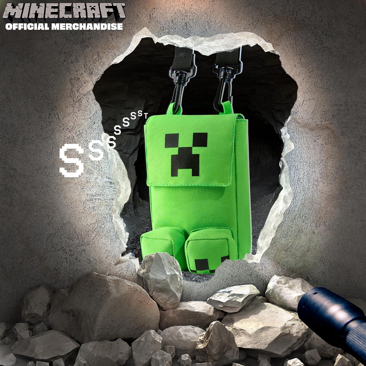 Bolsa Cruzada Minecraft para Teléfono Móvil con Correa Ajustable
