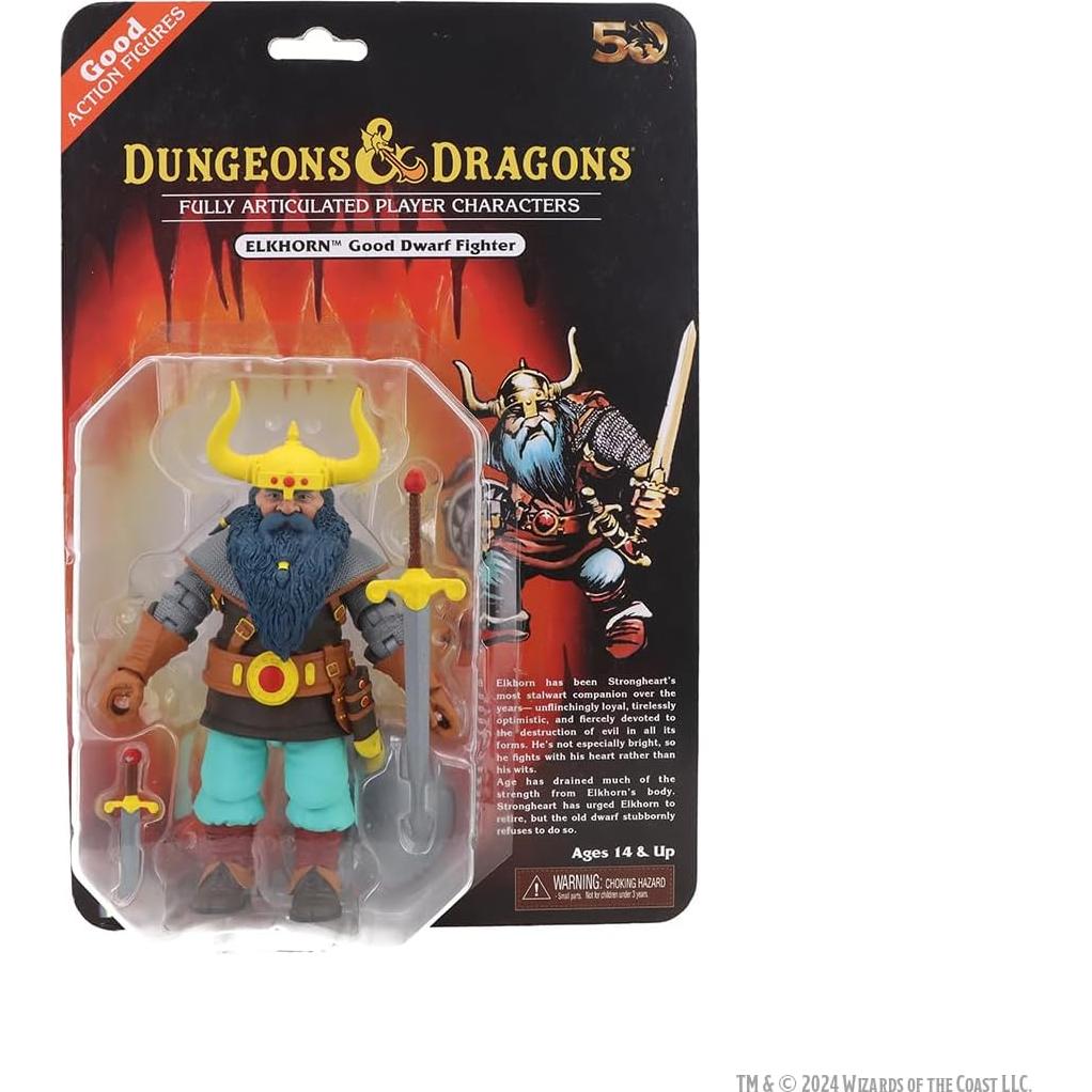 Figura de Acción 7" Elkhorn WizKids D&D 50 Aniversario
