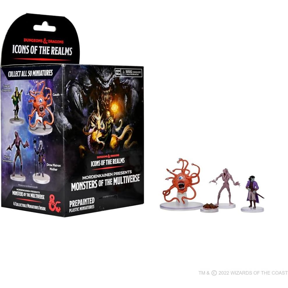 Miniaturas D&D WizKids Mordenkainen Monstruos del Multiverso 32 Figuras