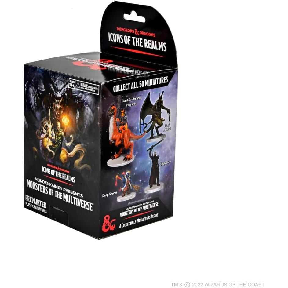Miniaturas D&D WizKids Mordenkainen Monstruos del Multiverso 32 Figuras