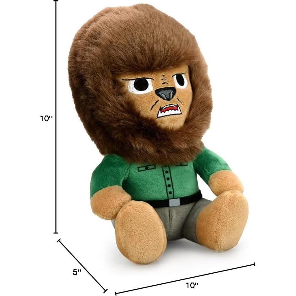 Peluche Hombre Lobo 20 cm Kidrobot Phunny Monstruos Universales