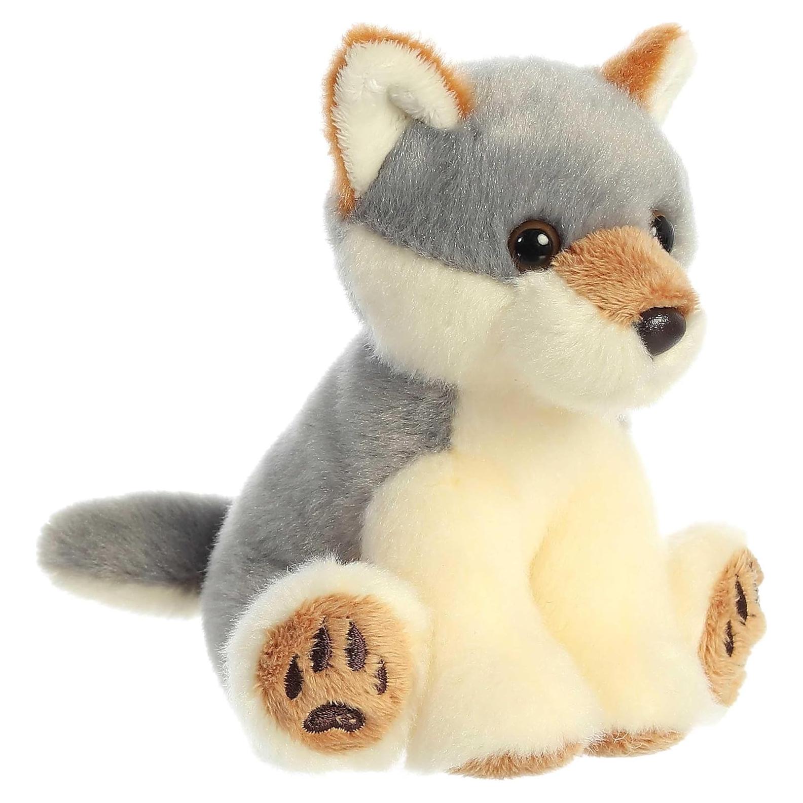 Peluche Lil Wiley Wolf Aurora - Compañero Reconfortante 12.7 cm