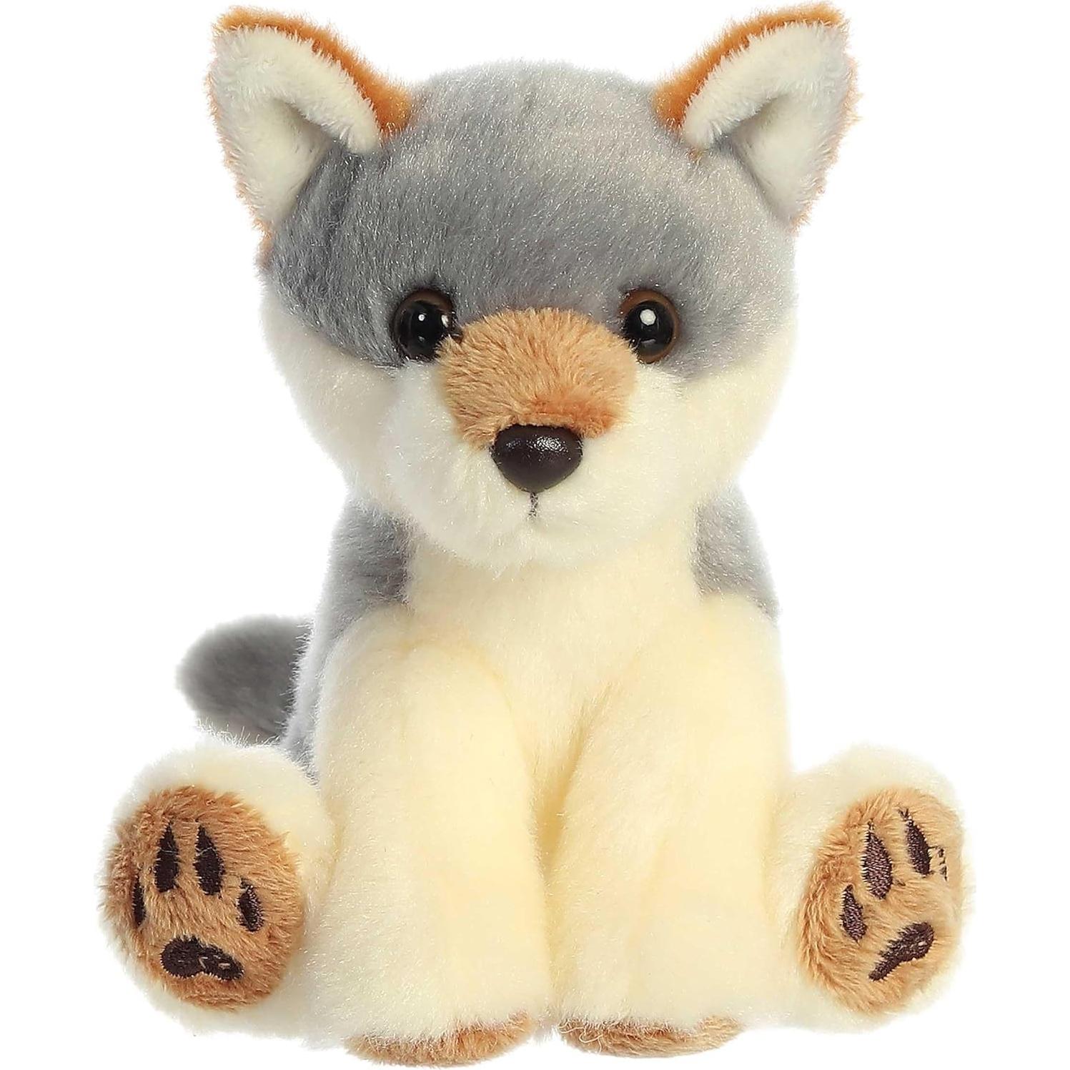 Peluche Lil Wiley Wolf Aurora - Compañero Reconfortante 12.7 cm