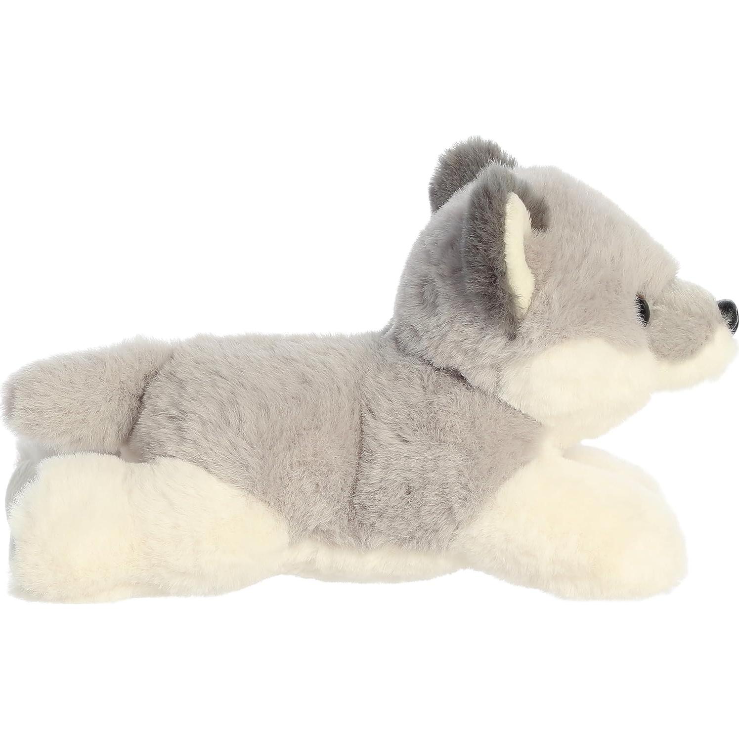 Peluche Lobo Cachorro Mini Flopsie Aurora 20 cm Gris