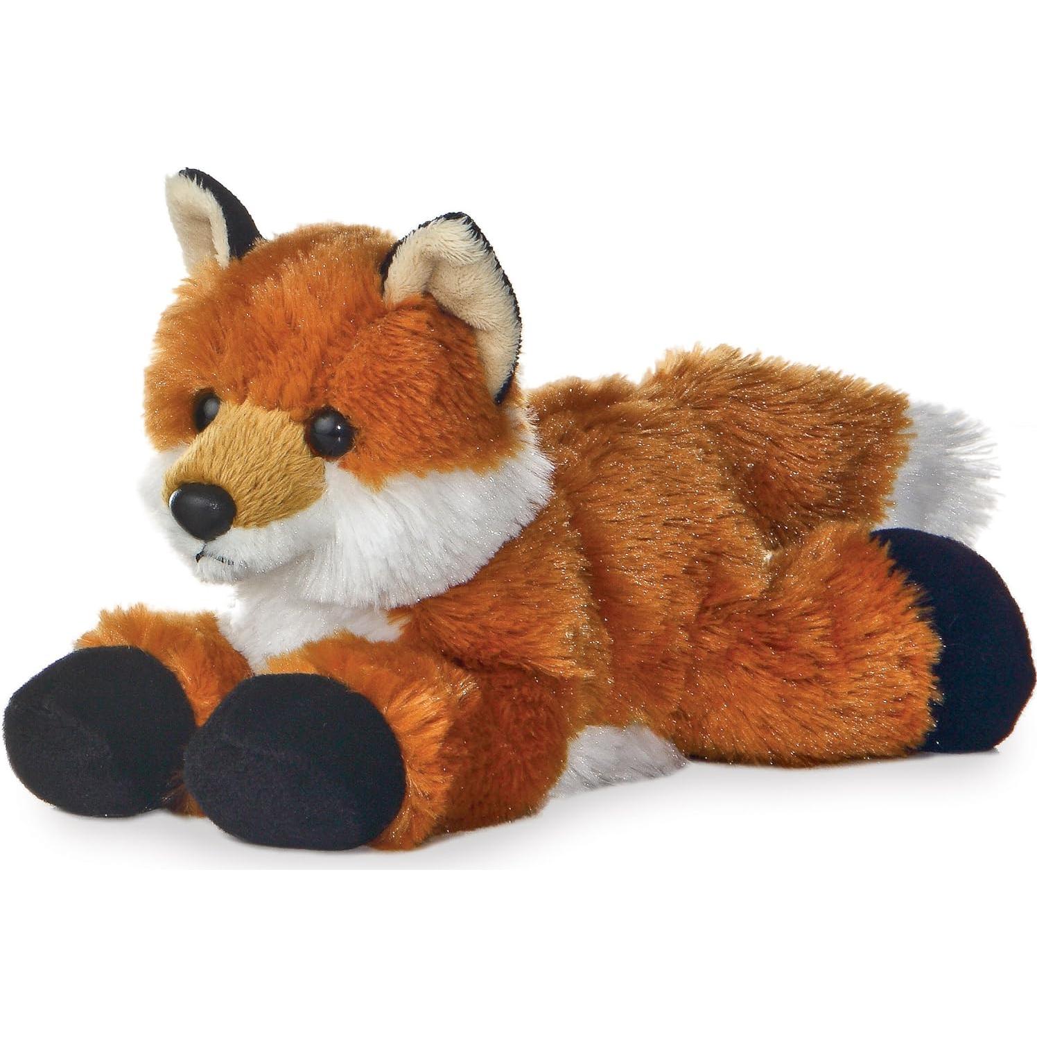 Paquete de 2 Peluches Aurora 20 cm - Zorro y Lobo
