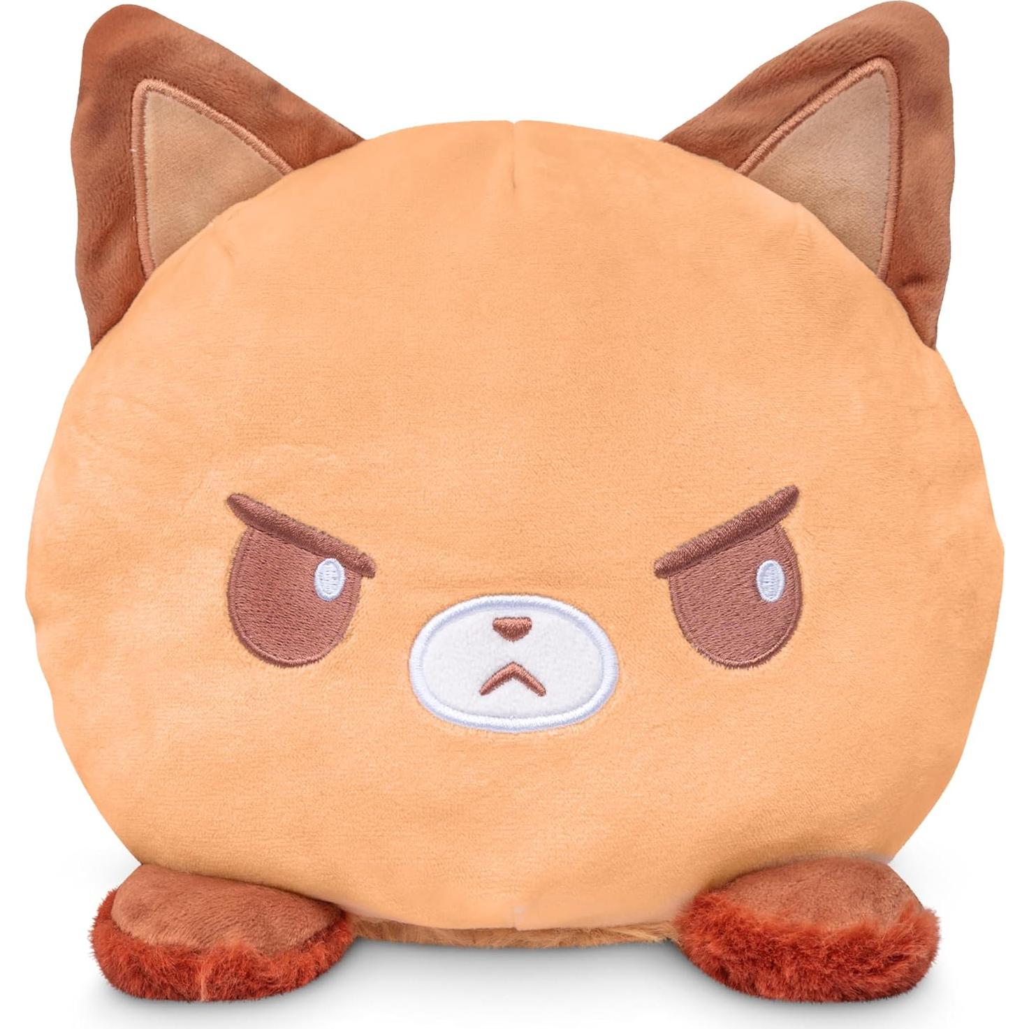 Peluche Reversible Zorro TeeTurtle 15 cm Suave Kawaii
