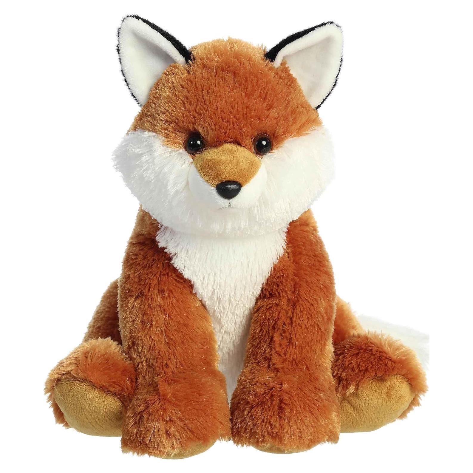 Peluche Zorro Aurora® 24 cm - Suave y Acogedor - Naranja