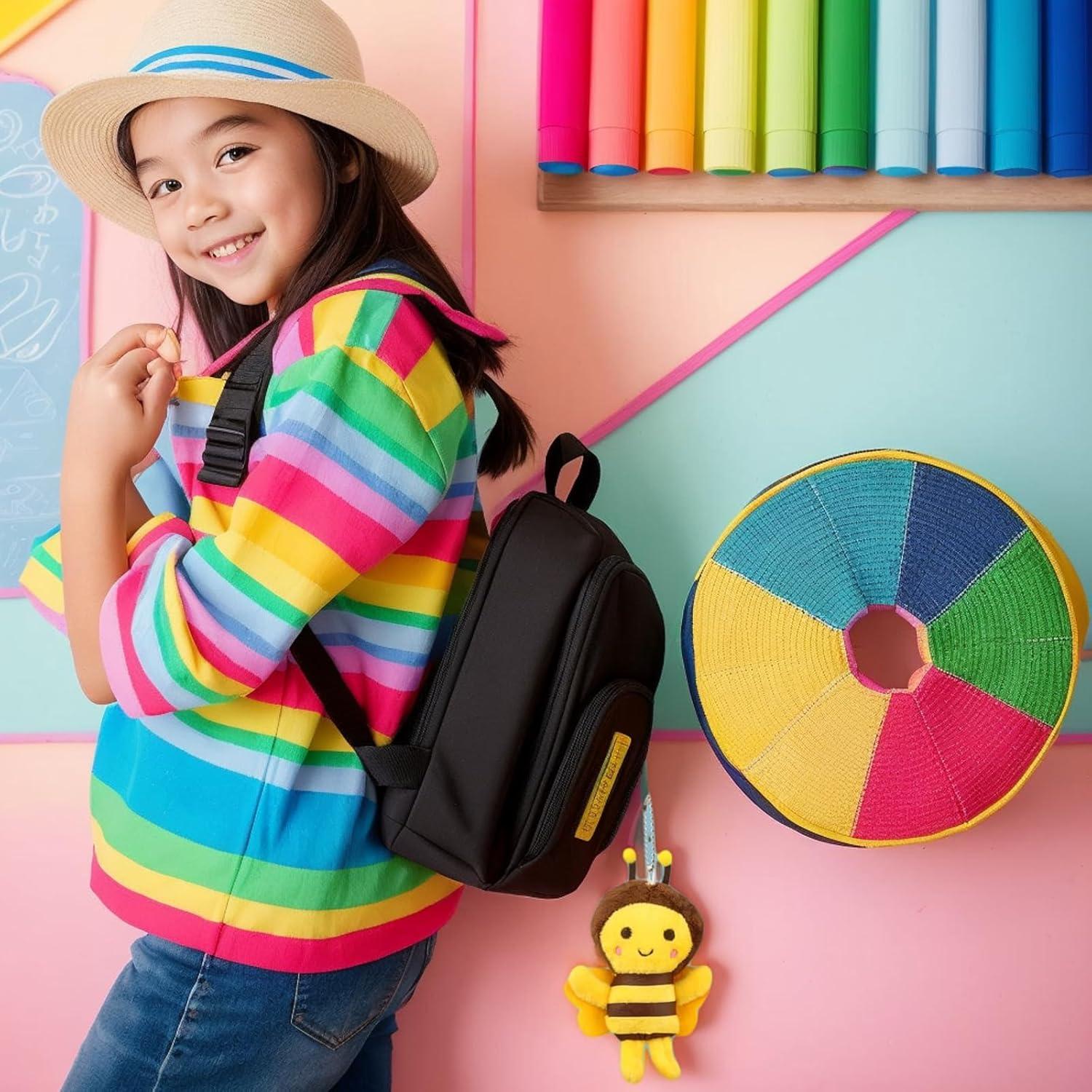 6 Piezas Juguete de Peluche Abeja 11x7 cm Jarbins