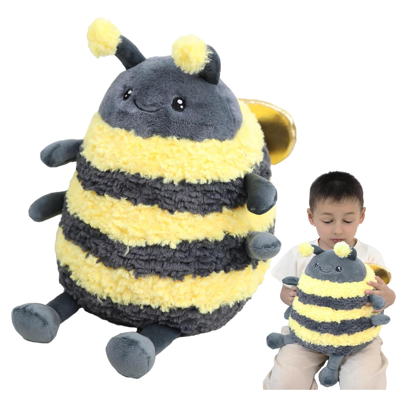 Peluche Abejorro 30 cm TONGSONG Almohada Suave para Niños