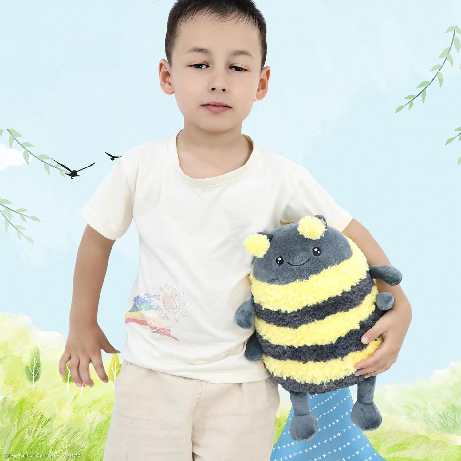 Peluche Abejorro 30 cm TONGSONG Almohada Suave para Niños