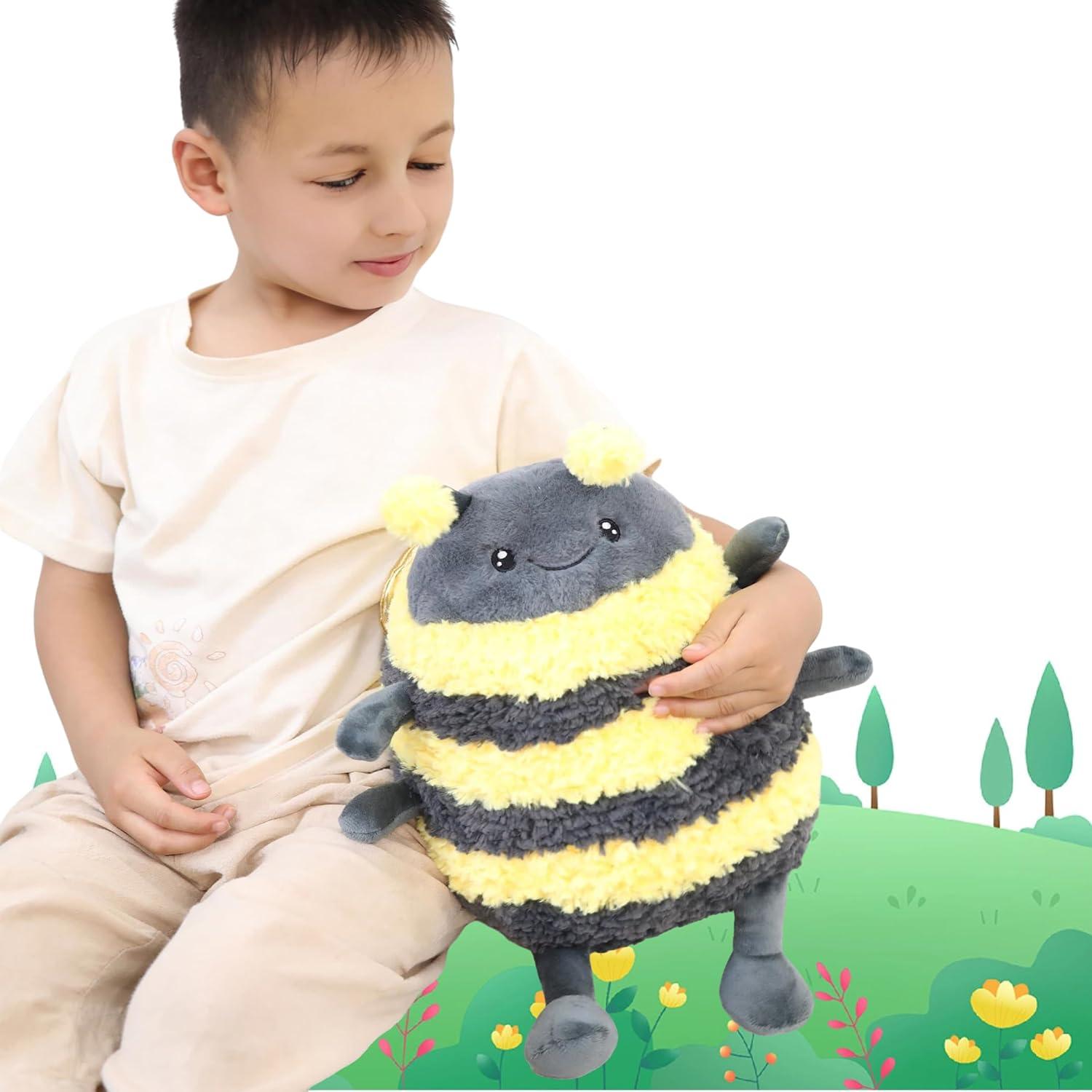 Peluche Abejorro 30 cm TONGSONG Almohada Suave para Niños