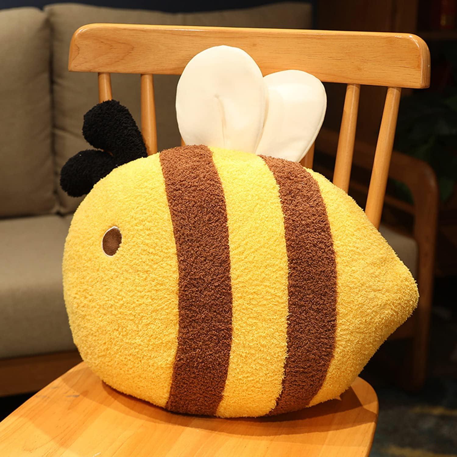 Almohada de Peluche Abeja de Miel TONGSONG 50 cm Suave