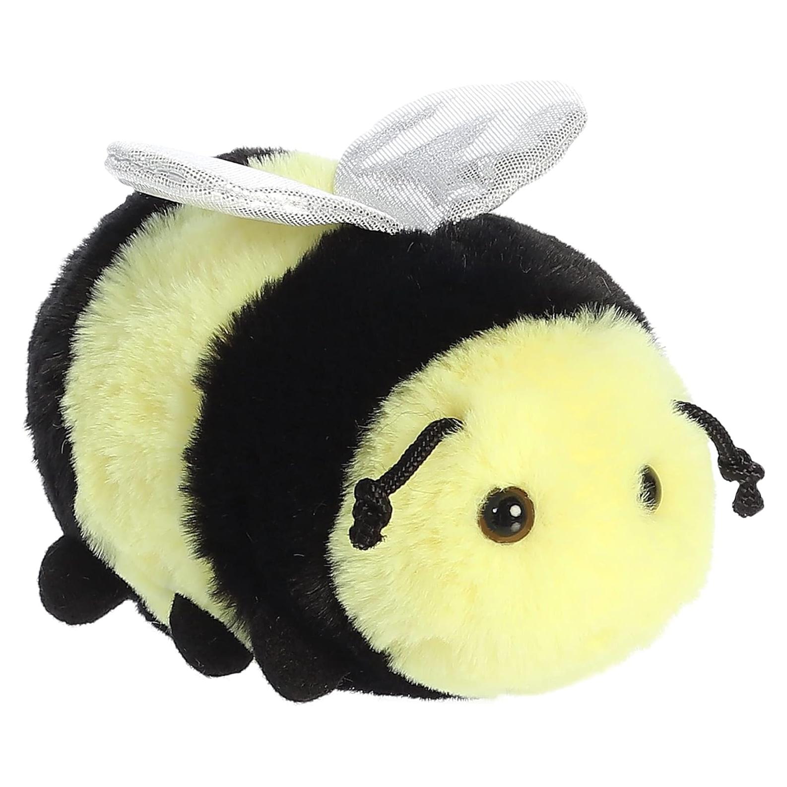 Peluche Abeja Beeswax Aurora 15 cm - Mini Flopsie Amarillo