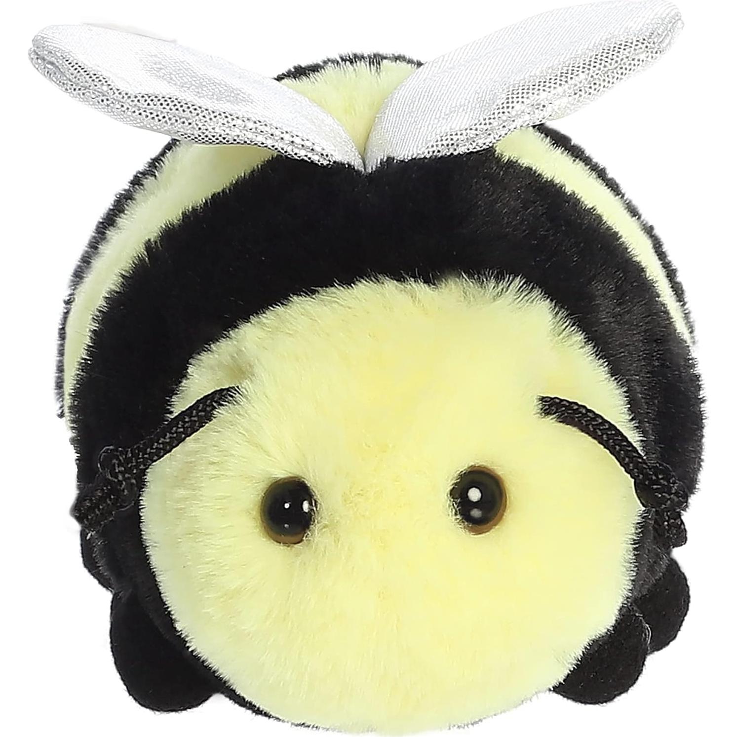 Peluche Abeja Beeswax Aurora 15 cm - Mini Flopsie Amarillo