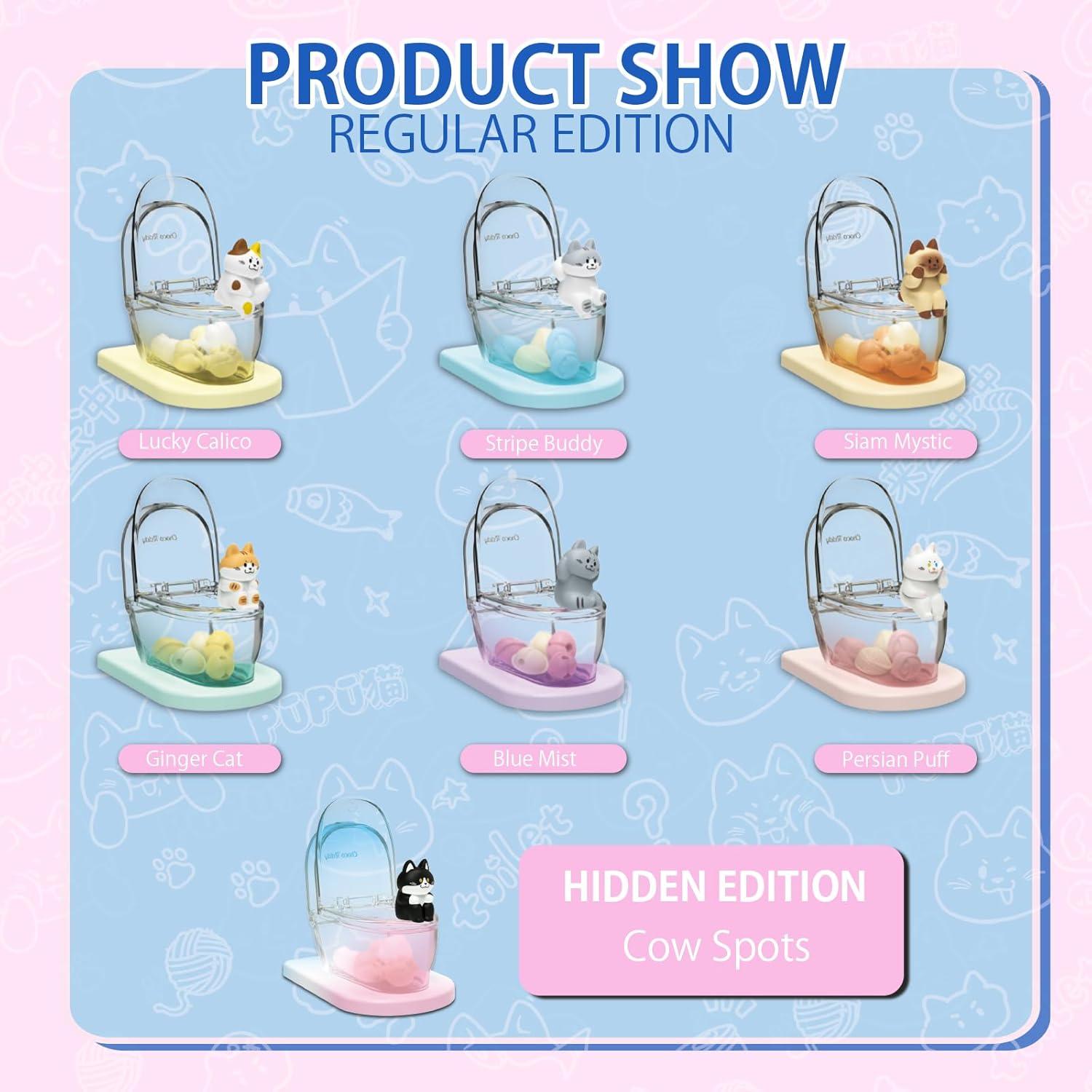 Caja Sorpresa de Gato - Soporte para Teléfono Mini Choco Teddy