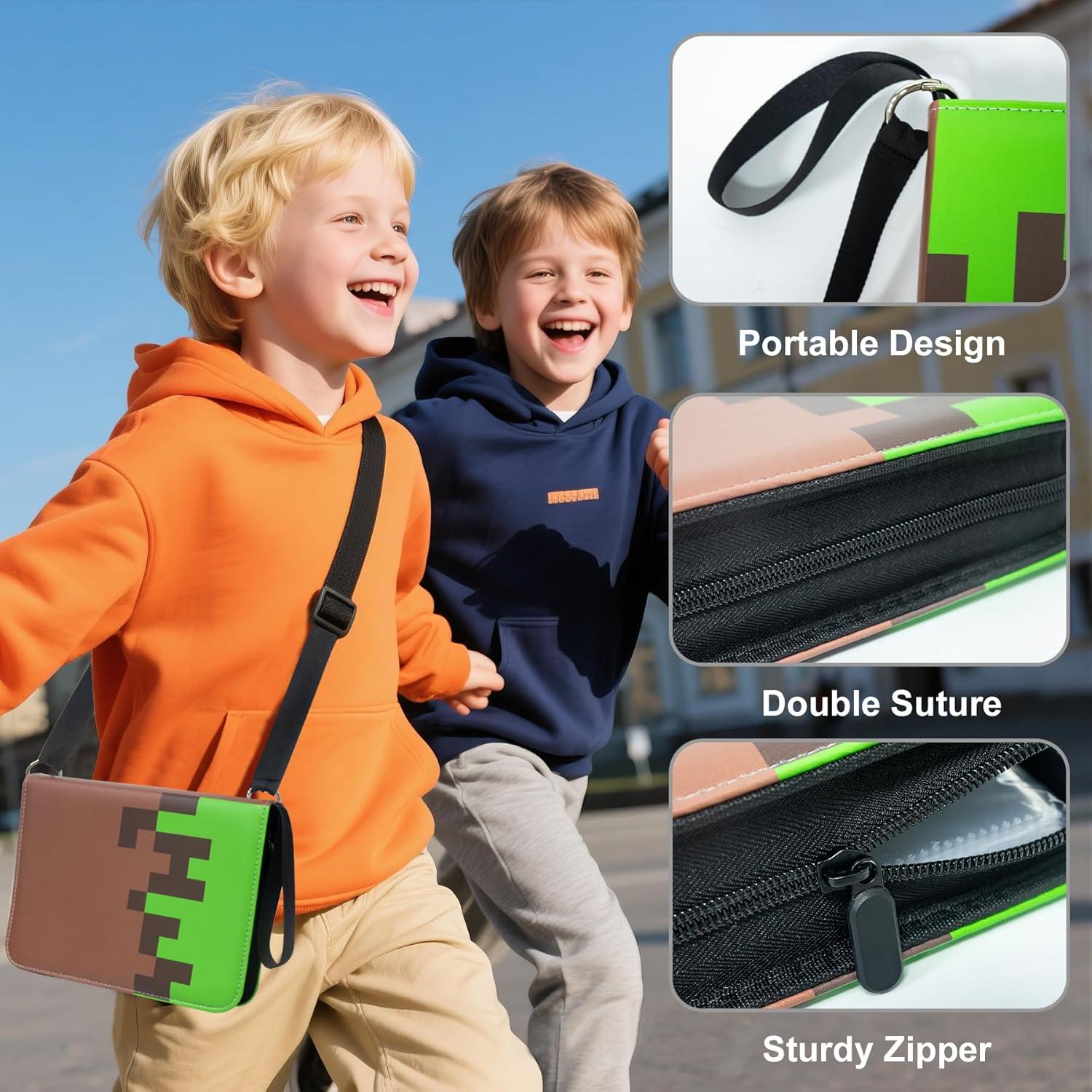 Carpeta para Tarjetas WTVIDAS 4 Bolsillos 50 Páginas Verde