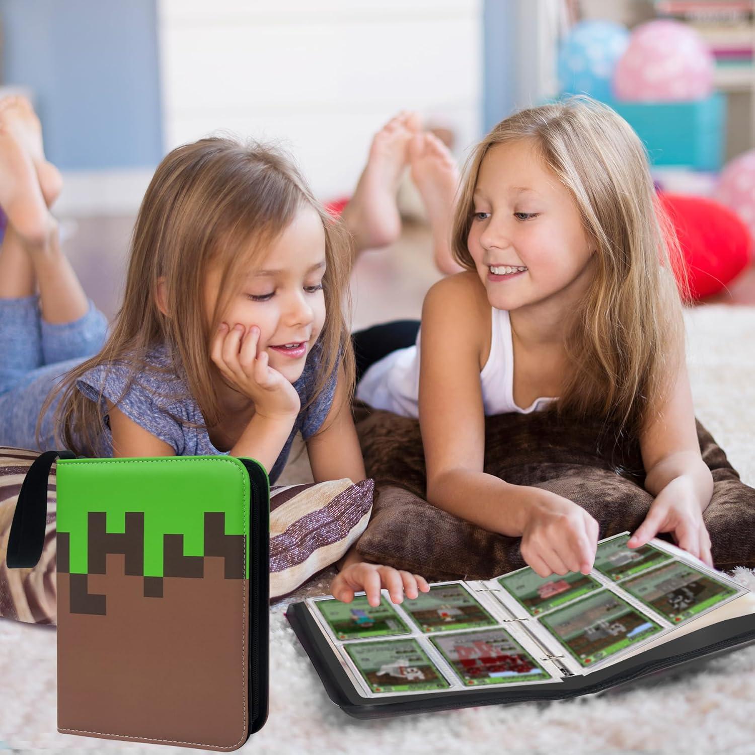 Carpeta para Tarjetas WTVIDAS 4 Bolsillos 50 Páginas Verde