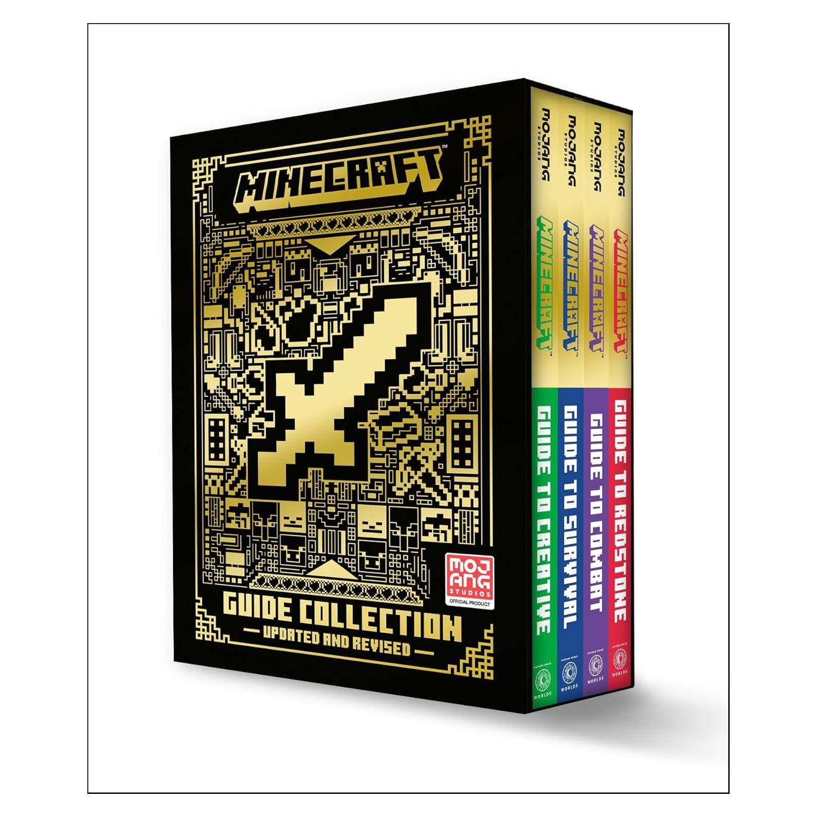 Minecraft: Guide Collection 4-Book Boxed Set (Updated): Survival (Updated), Creative (Updated), Redstone (Updated), Combat