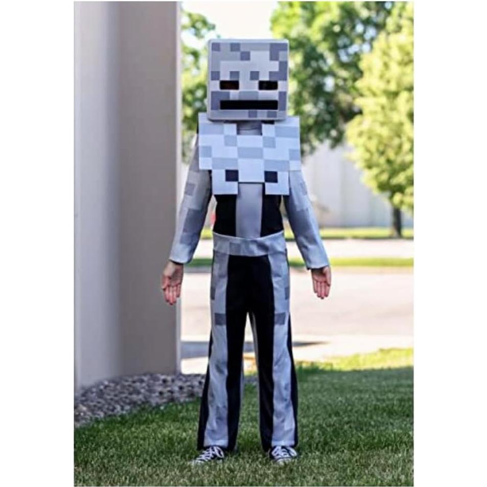 Disfraz de Esqueleto de Minecraft Disguise para Niños 7-8 Años