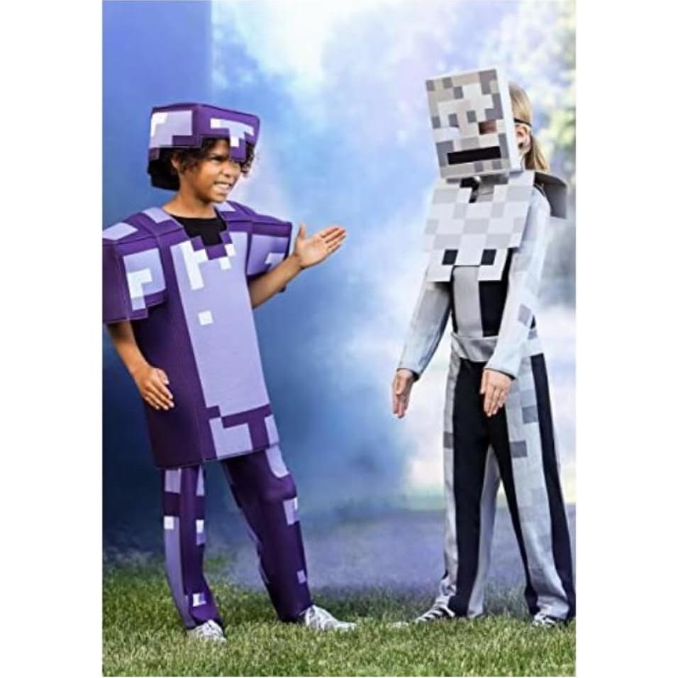 Disfraz de Esqueleto de Minecraft Disguise para Niños 7-8 Años