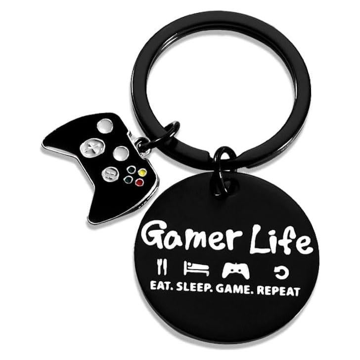 Llave Gamer de Acero Inoxidable con Grabado - Regalo Original